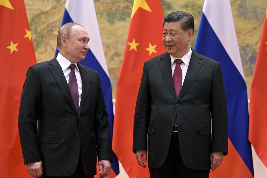 Władimir Putin i Xi Jinping
