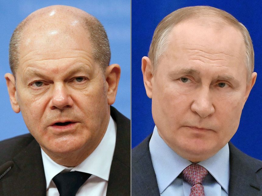 Scholz, Putin