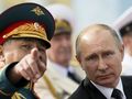 Siergiej Szojgu i Władimir Putin