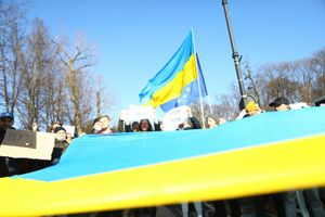 Flagi ukraińskie