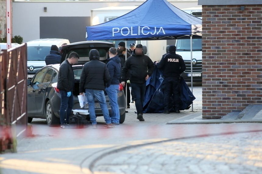 Mobilizacja w policji w zw. z podwójnym morderstwem w Pleszewie