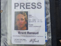 Amerykański dziennikarz Brent Renaud 