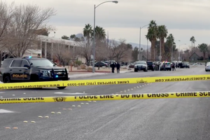 Strzelanina przed szkołą w Las Vegas