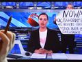 Owsiannikowa o swoim proteście