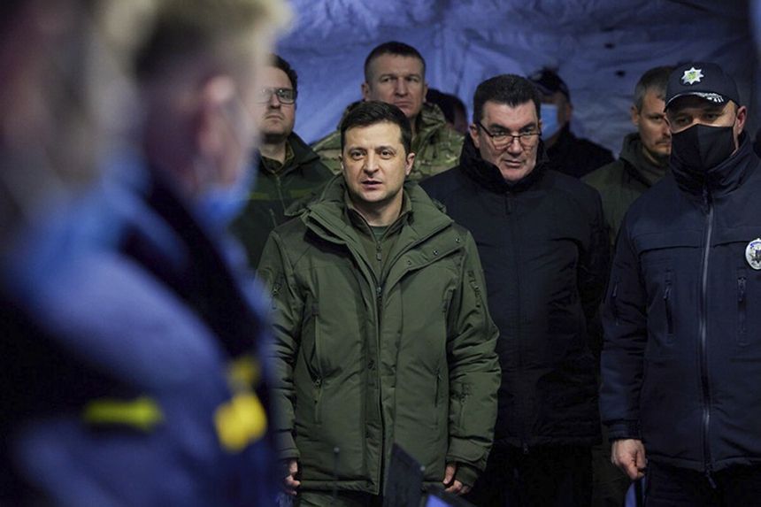 Prezydent Ukrainy Wołodymyr Zełenski