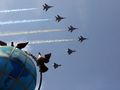 myśliwce MiG-29 nad Kijowem