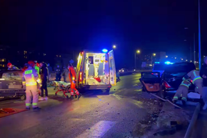 Wypadek w Kielcach