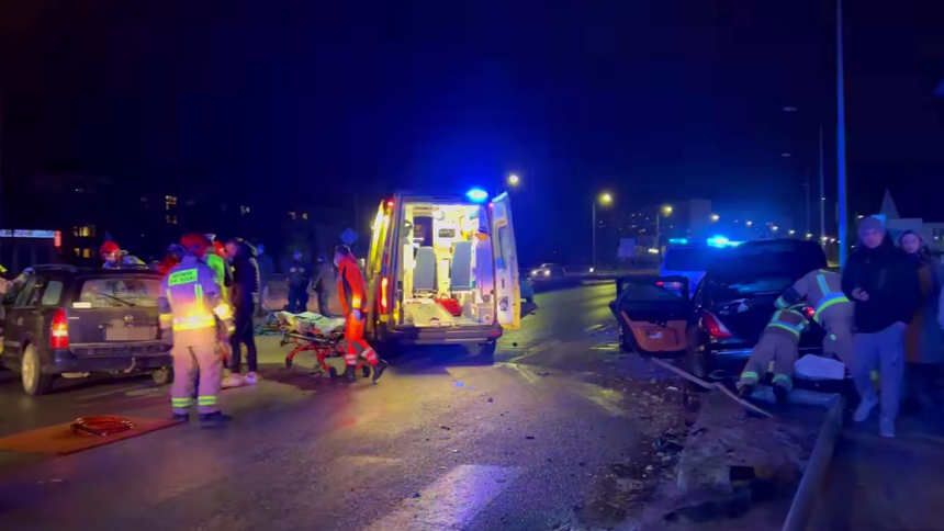 Wypadek w Kielcach