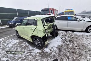 Wypadek pod Łodzią