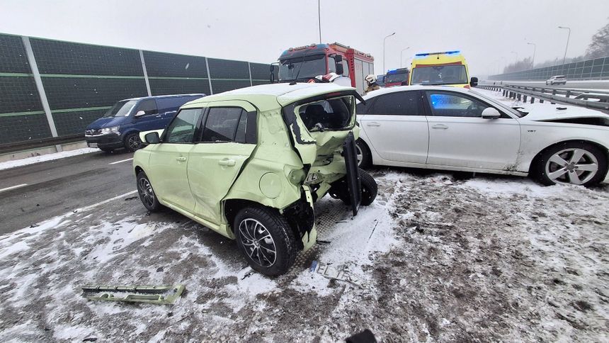 Wypadek pod Łodzią
