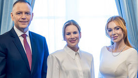 Tak wyglądało spotkanie Dody z parą prezydencką. Rozmawiali o schroniskach