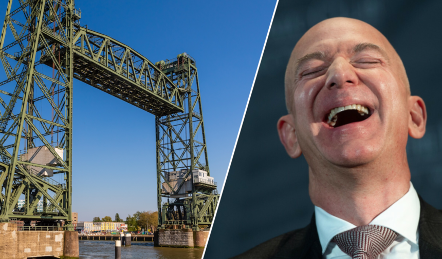 Jeff Bezos zapłaci za rozebranie mostu, pod którym nie mieści się jego jacht