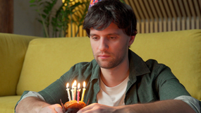 Mężczyzna urodziny tort