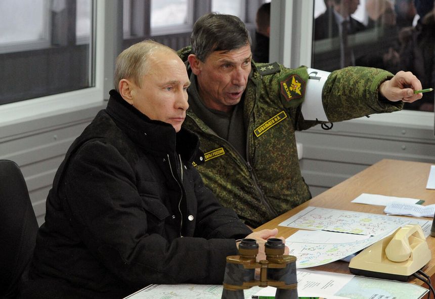 Władimir Putin i Iwan Buwaltsew