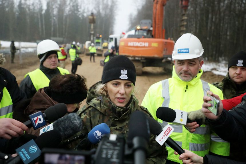 strzały na granicy z Białorusią