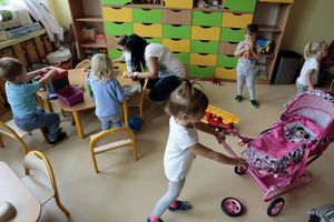 Dzieci w przedszkolu
