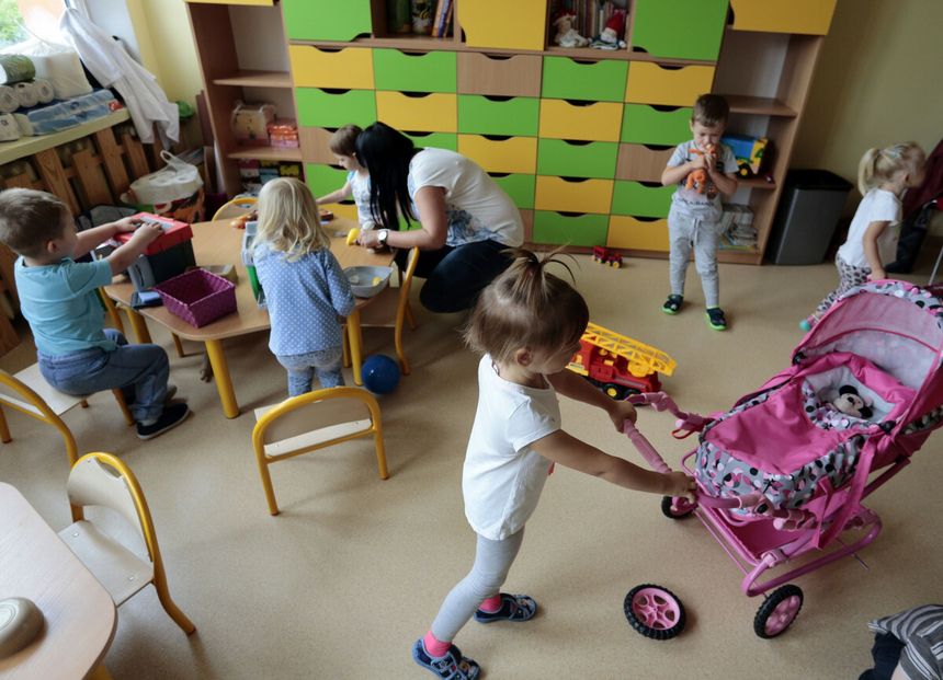 Dzieci w przedszkolu