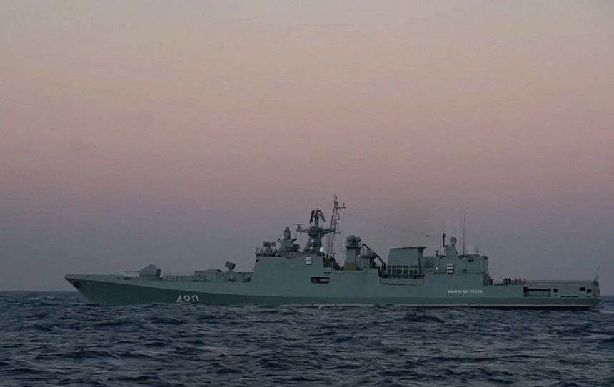 ruch wojsk w kierunku Odessy