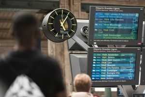 Dworzec Gare du Nord w Paryżu