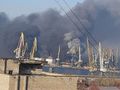 płonie port w Berdiańsku