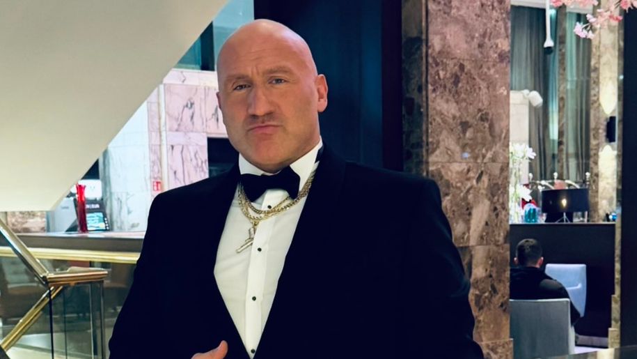 Marcin Najman podczas gali FAME Awards.