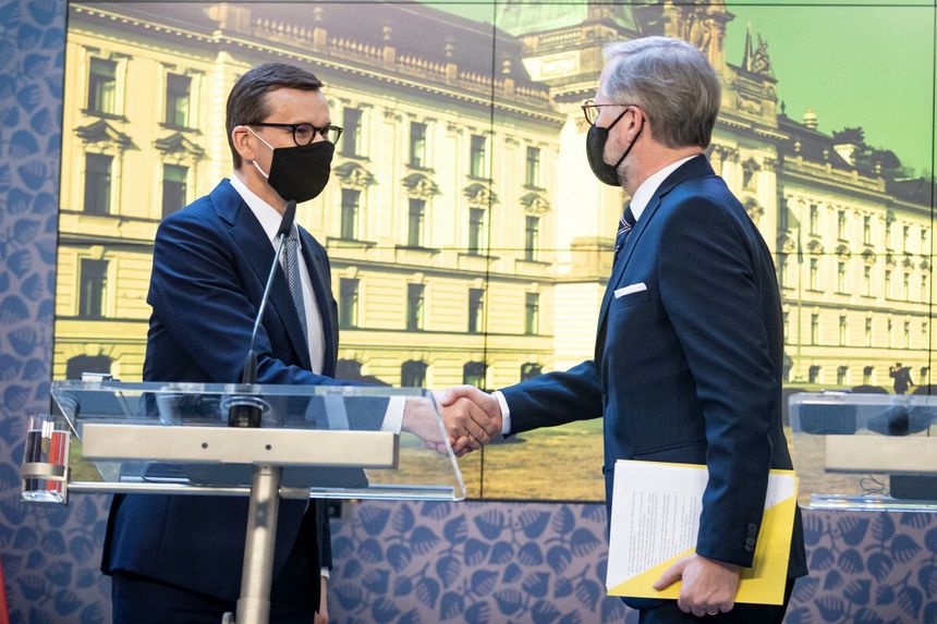 Mateusz Morawiecki, Petr Fiala