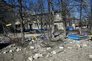 Zniszczenia na wschodzie Ukrainy
