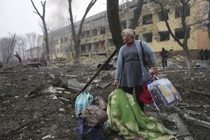Atak na szpital w Mariupolu