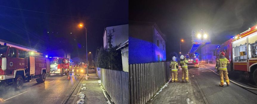 Pożar w Kaletach
