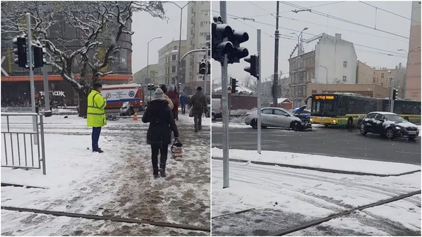 Wypadek w Szczecinie