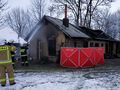 Pożar w Dachnowie koło Lubaczowa