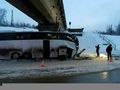 Wypadek autobusu niedaleko Moskwy