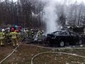 Pożar na działce letniskowej w Międzyrzeczu