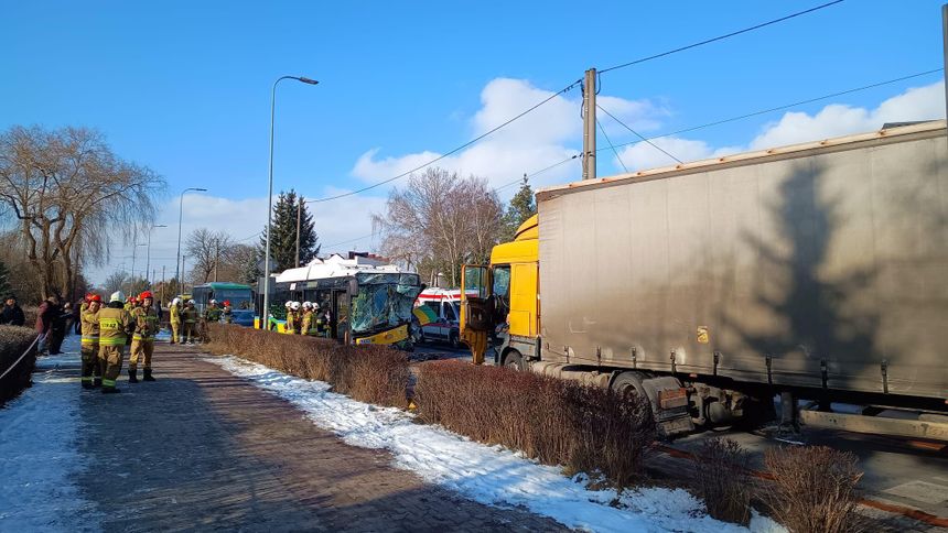 Karambol w Bełchatowie