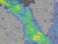 Pogoda na sylwestra - mapa