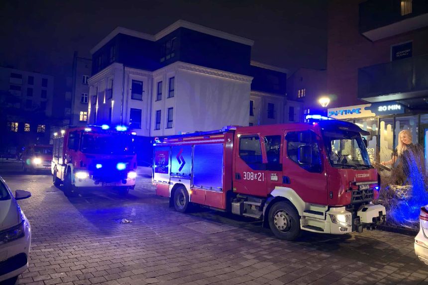 Nocna ewakuacja we Wrocławiu