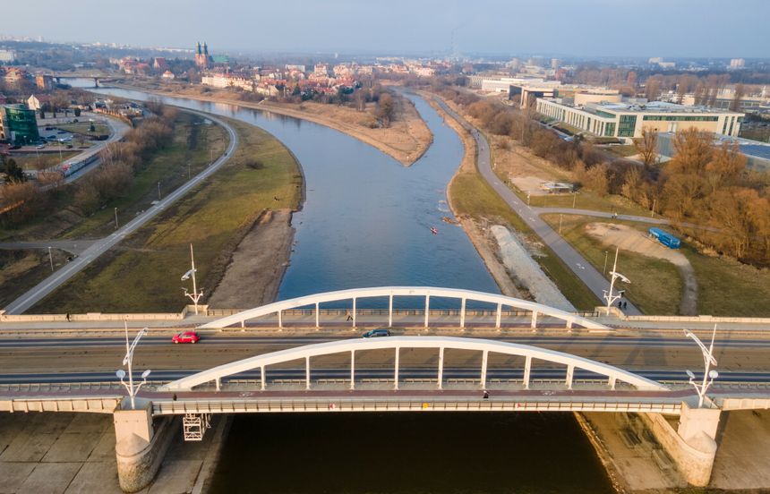 Poznań z lotu ptaka