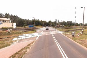 Przejazd kolejowy w Poznaniu