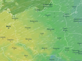 Pogoda w sylwestra - mapa