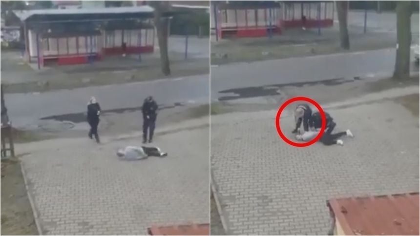 Policjantka celowała w głowę uciekiniera