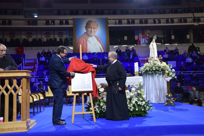 Znaczek z Radiem Maryja