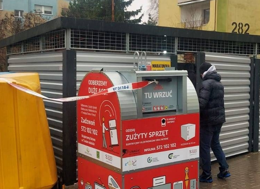Zwłoki noworodka w Łodzi