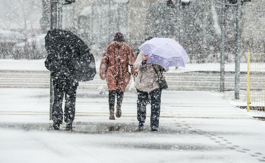 Intensywne opady śniegu. Alerty IMGW 28.11
