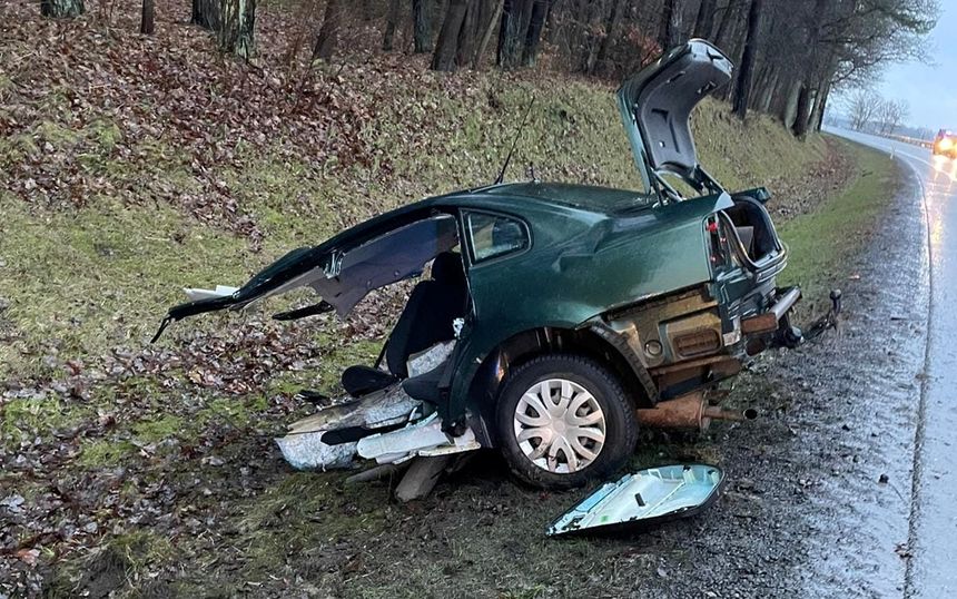 Śmiertelny wypadek w Leśnicach 