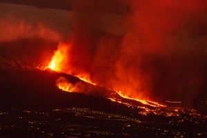 Erupcja wulkanu na La Palmie
