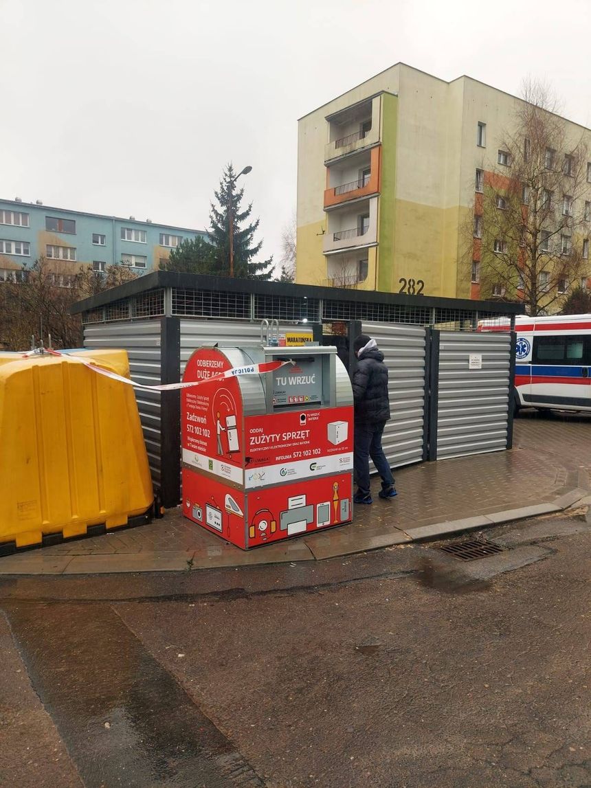 Zwłoki noworodka na śmietniku 