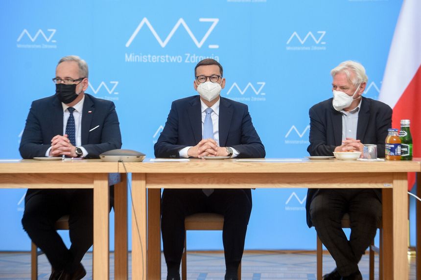 sztab kryzysowy w poniedziałek