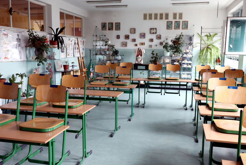 pusta sala w szkole