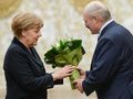 Angela Merkel i Aleksandr Łukaszenka
