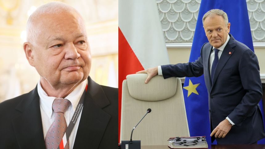 Adam Glapiński i Donald Tusk
